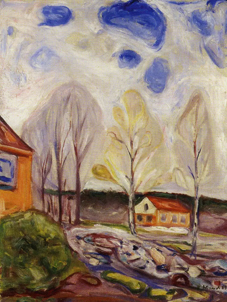 Spring at Åsgårdstrand - Edvard Munch