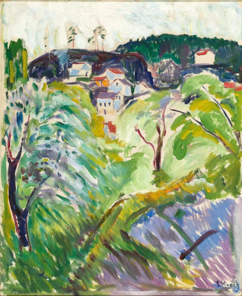 Spring in Kragerø - Edvard Munch