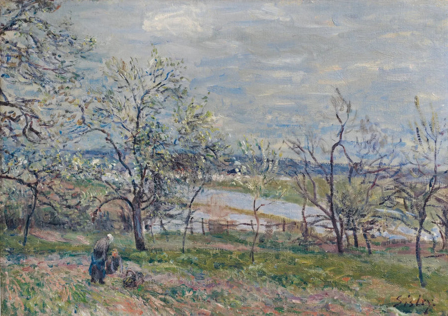 Spring in Veneux-Nadon - Alfred Sisley