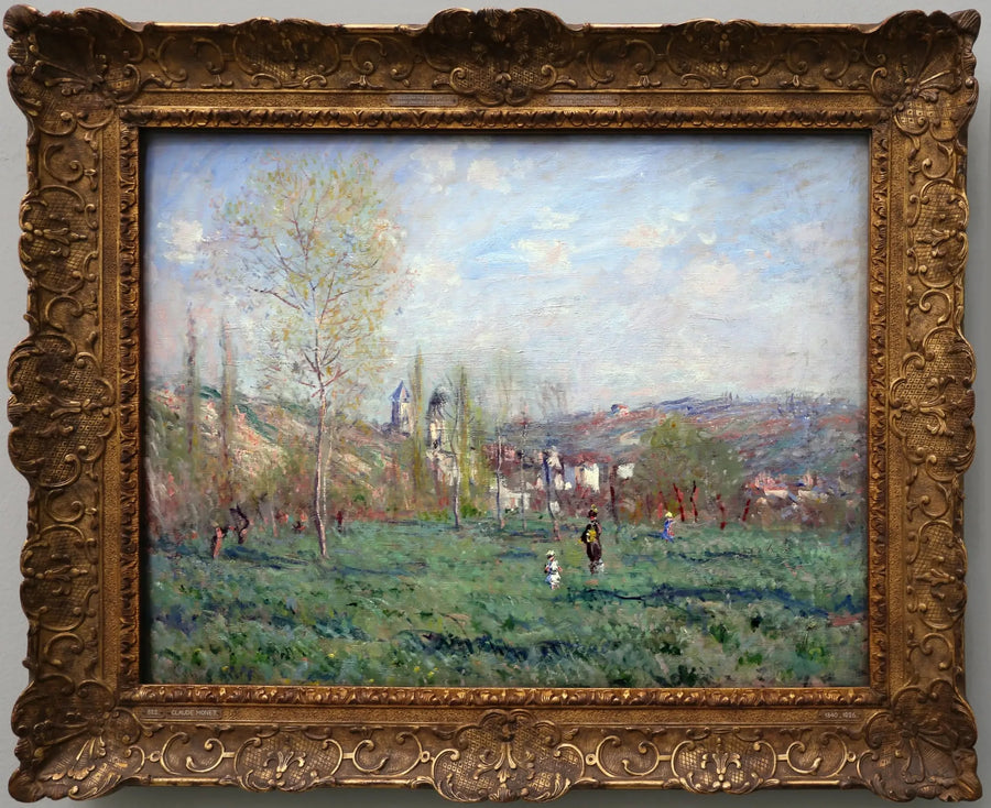 Spring at Vétheuil - Claude Monet