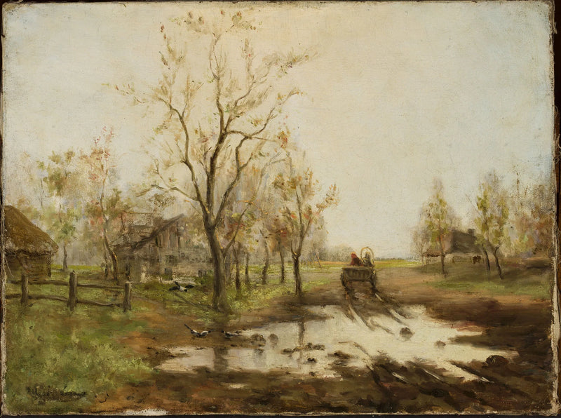 Spring in the Countryside. - Isaac Levitan