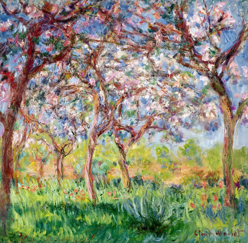Spring at Giverny - Claude Monet