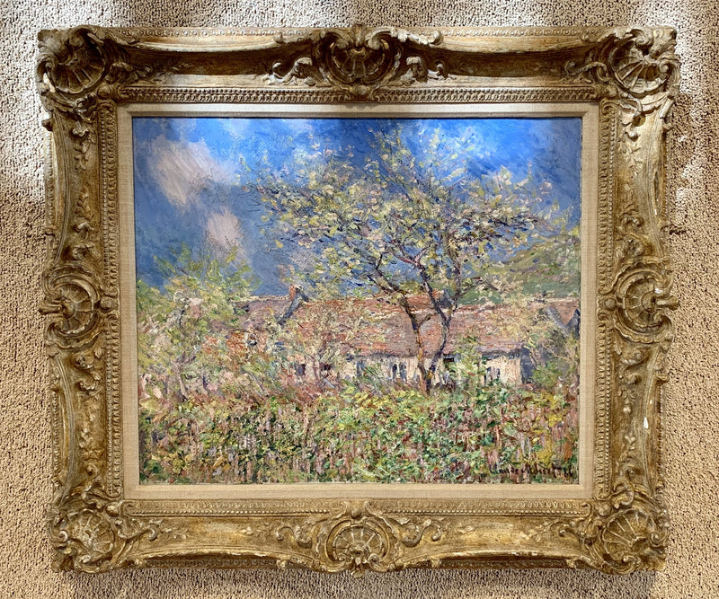 Spring in Giverny W1062 - Claude Monet
