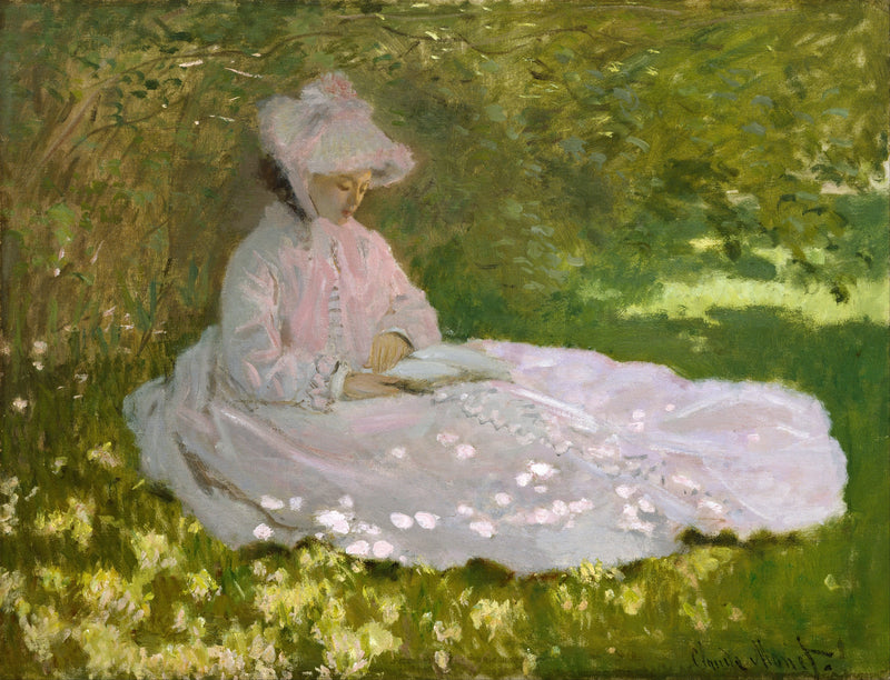 Spring or The W205 E-Reader - Claude Monet