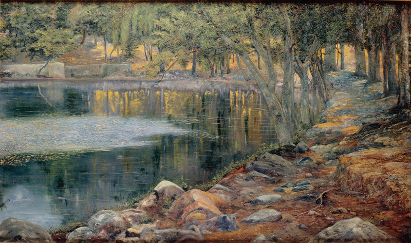 Spring emerging in autumn - Joaquín Clausell