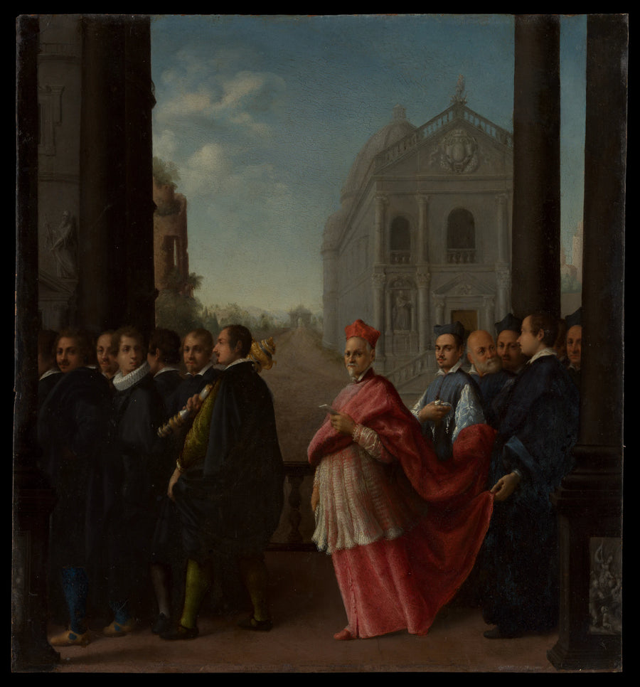Procession d'un cardinal - Ottavio Leoni (Il Padovano)