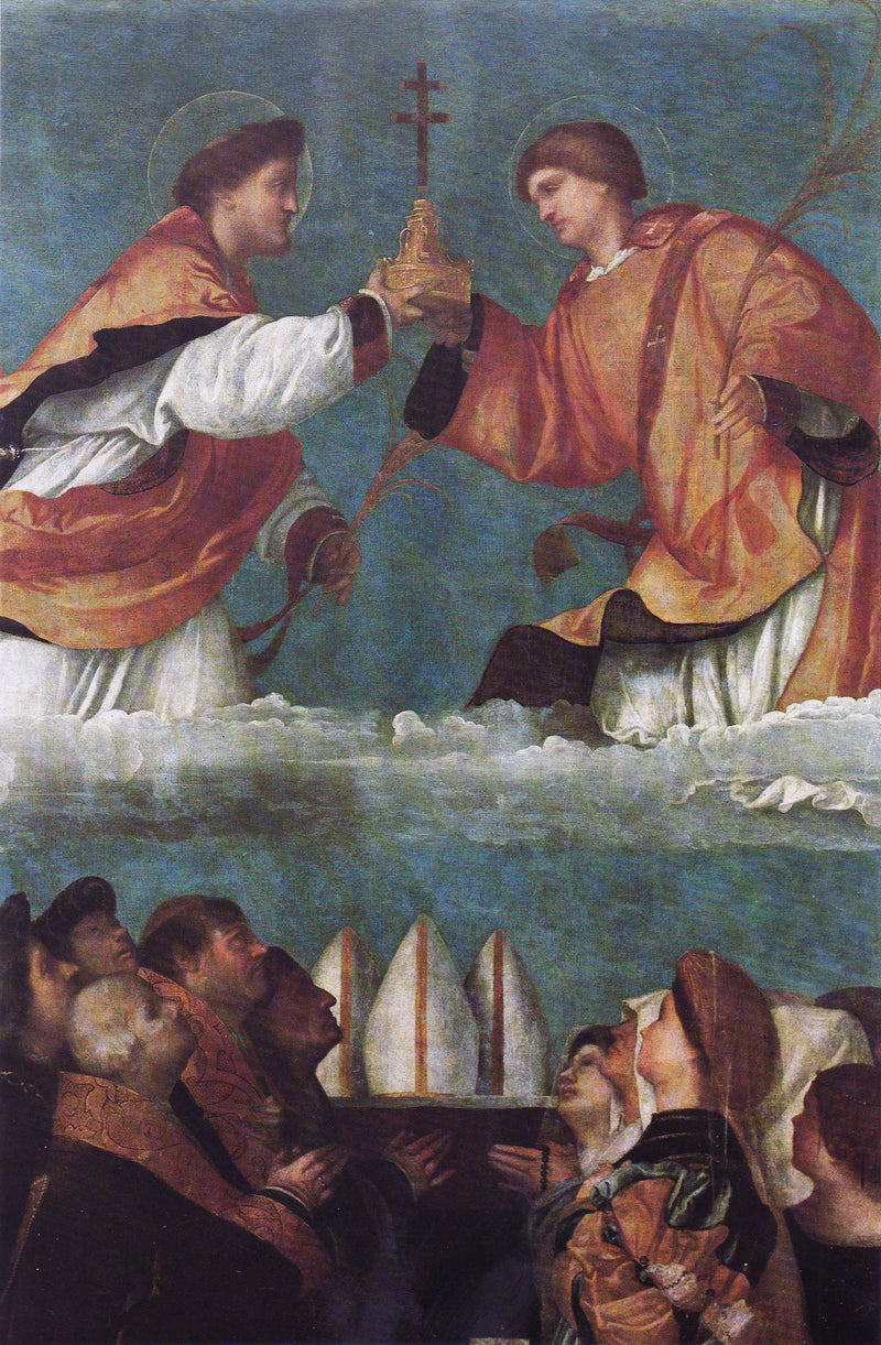 Procession of the Holy Cross in mass - Alessandro Bonvicino