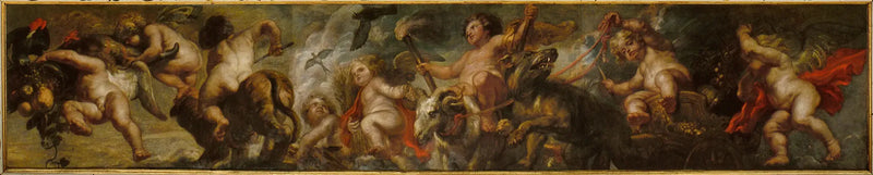 Procession of the Cherubs - Peter Paul Rubens