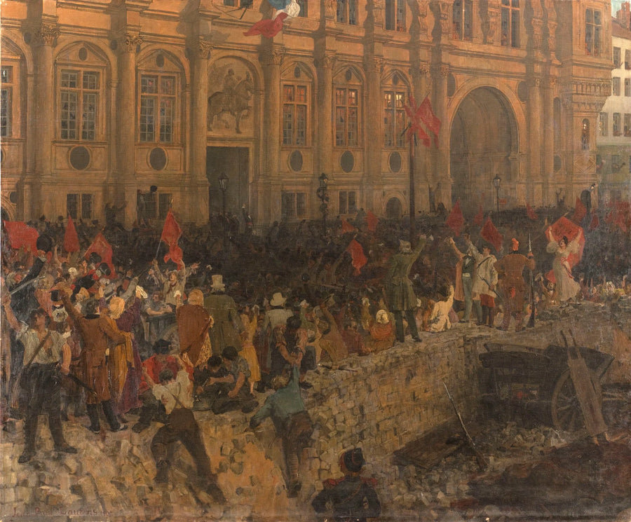 Proclamation de la République le 24 février 1848 - Jean-Paul Laurens