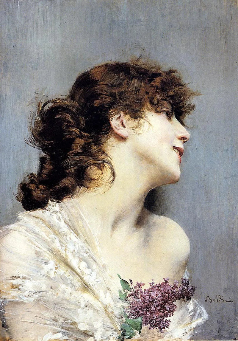 Portrait of a Young Woman - Giovanni Boldini