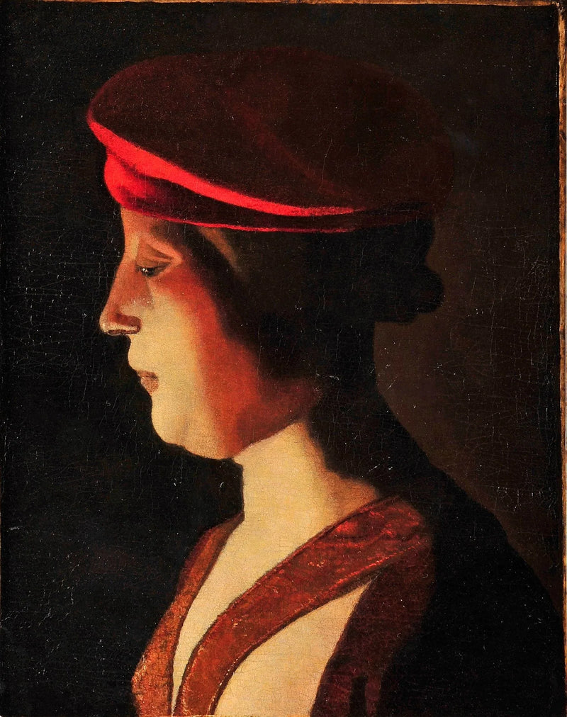 Woman's Profile - Georges de La Tour