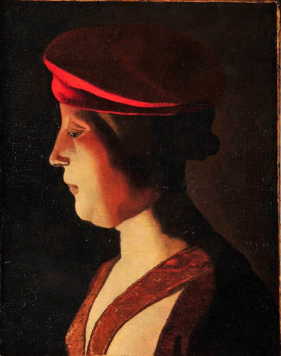 Woman's Profile - Georges de La Tour
