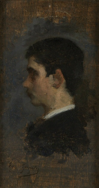 Profile of a Young Man - Eva Gonzalès