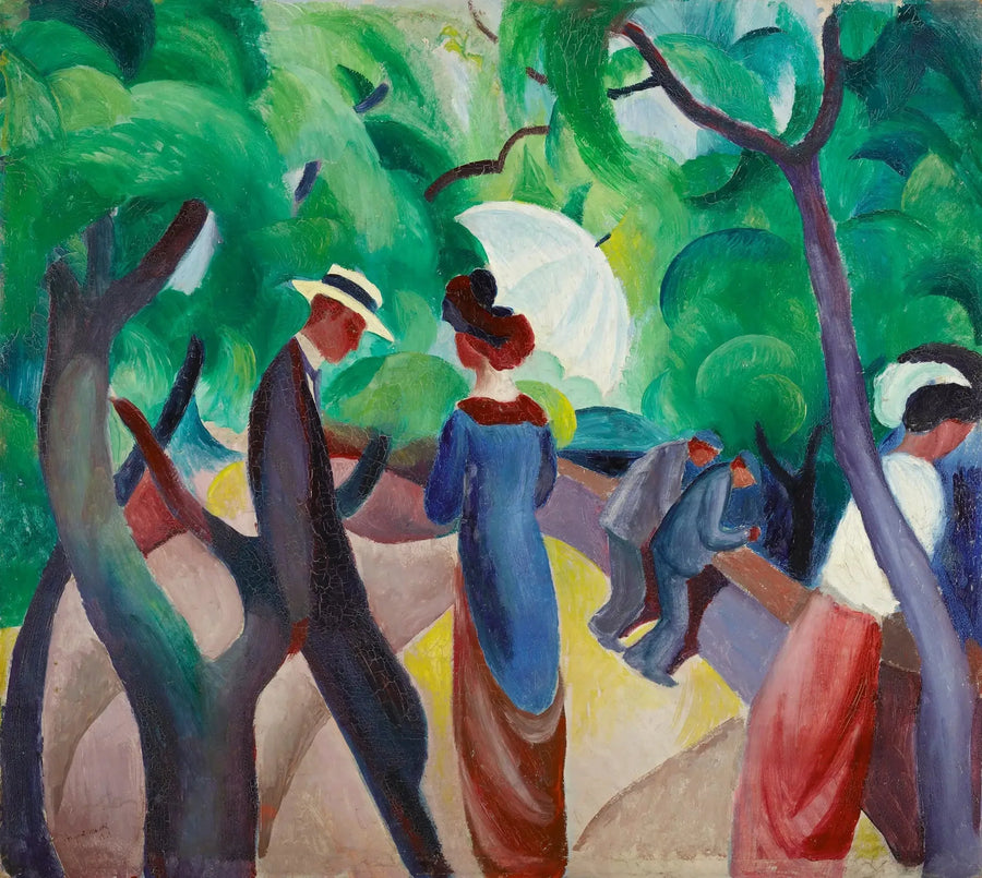 Stroll - August Macke