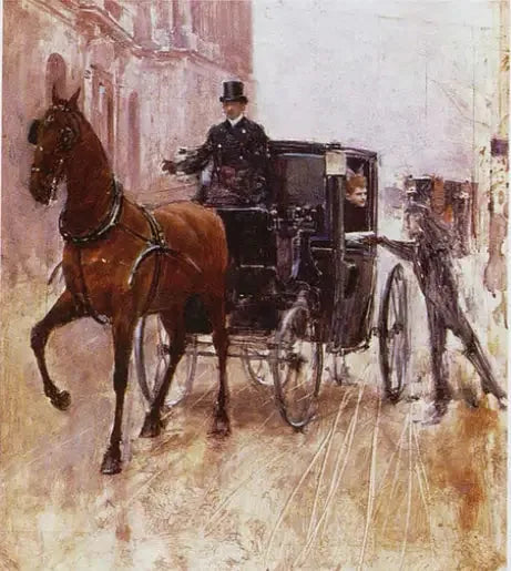 Carriage Ride - Jean Béraud