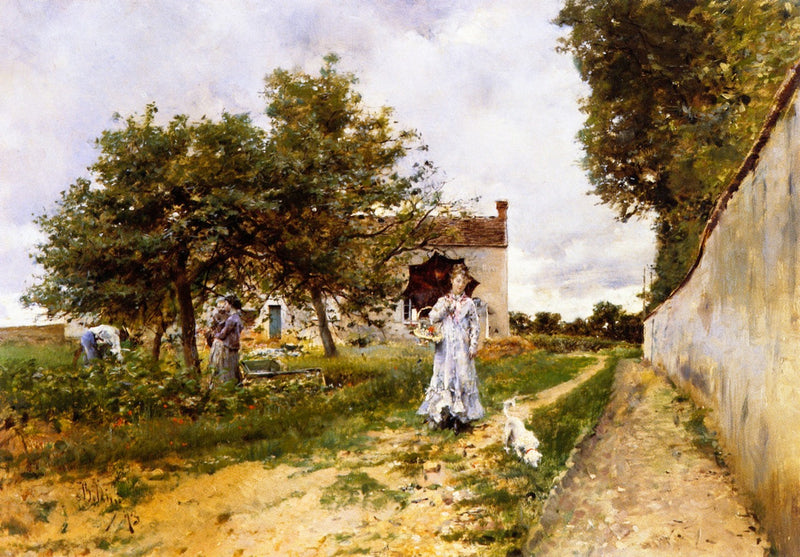 Morning Walk - Giovanni Boldini