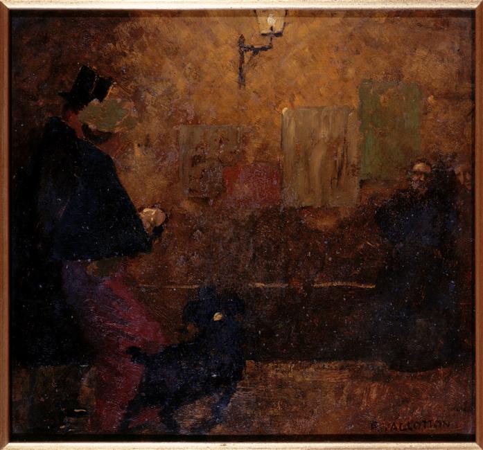 Nocturnal Walk - Félix Vallotton