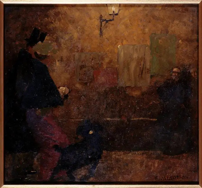 Nocturnal Walk - Félix Vallotton