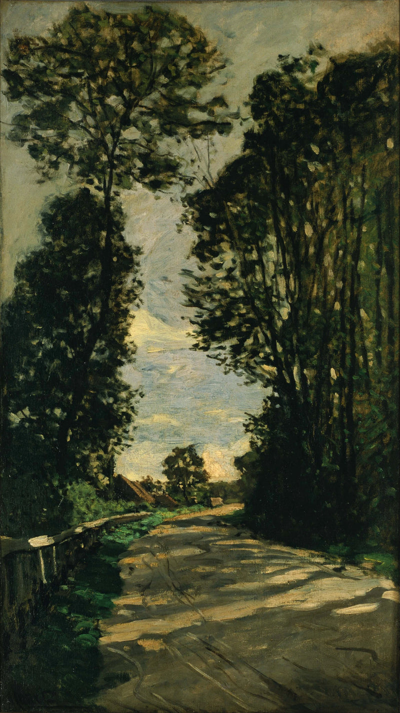 Walk, road to the Saint-Siméon farm W29 - Claude Monet