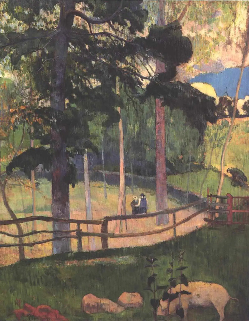 Sentimental Walk - Paul Gauguin