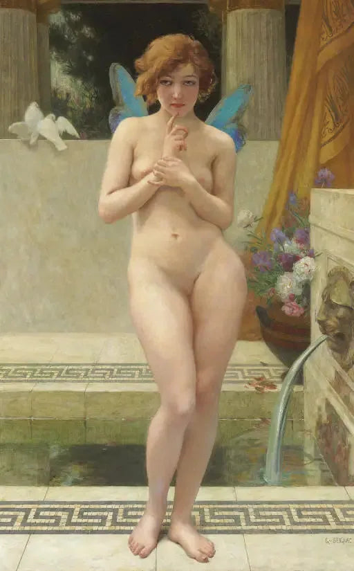 Psyche at the Fountain - Guillaume Seignac