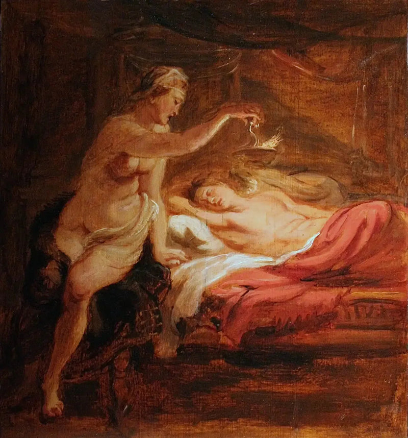 Psyche and Love - Peter Paul Rubens