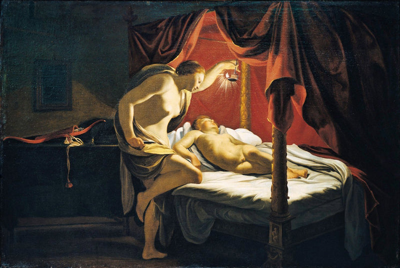 Psyche and Love - Simon Vouet