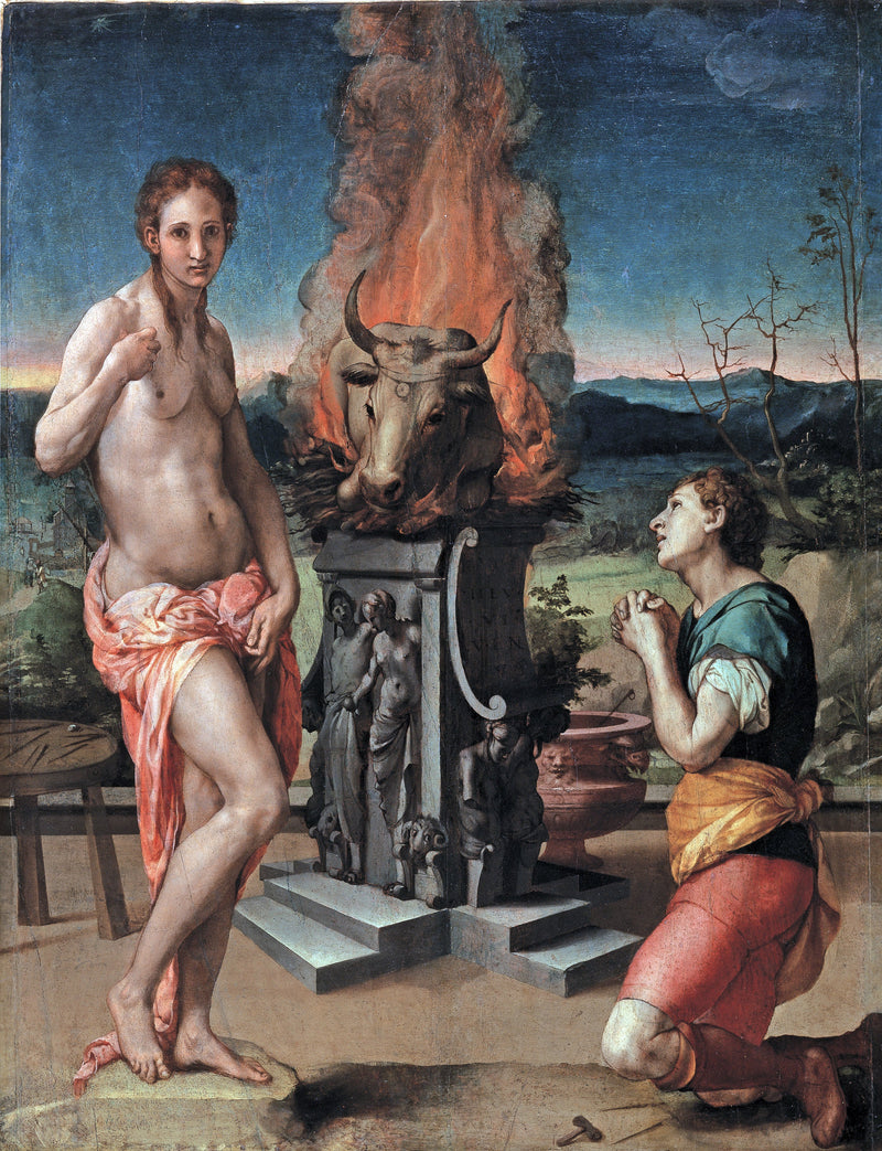 Pygmalion and Galatea - Bronzino