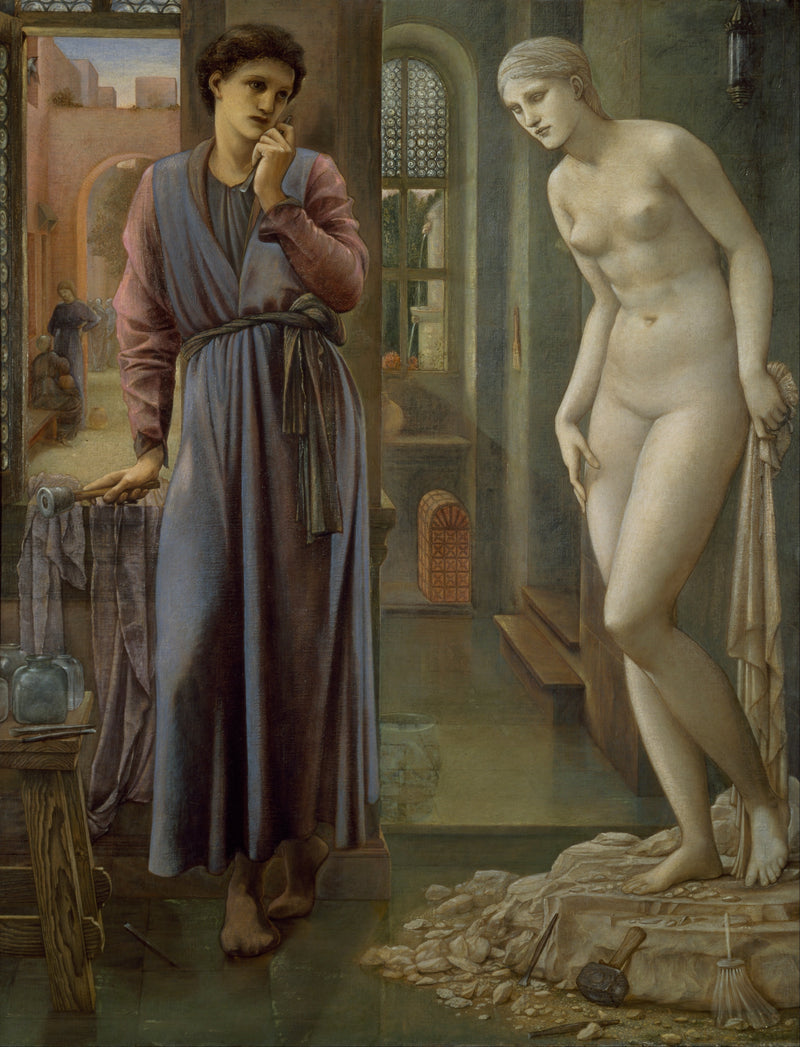 Pygmalion and the Image - La Main se retient - Edward Burne-Jones