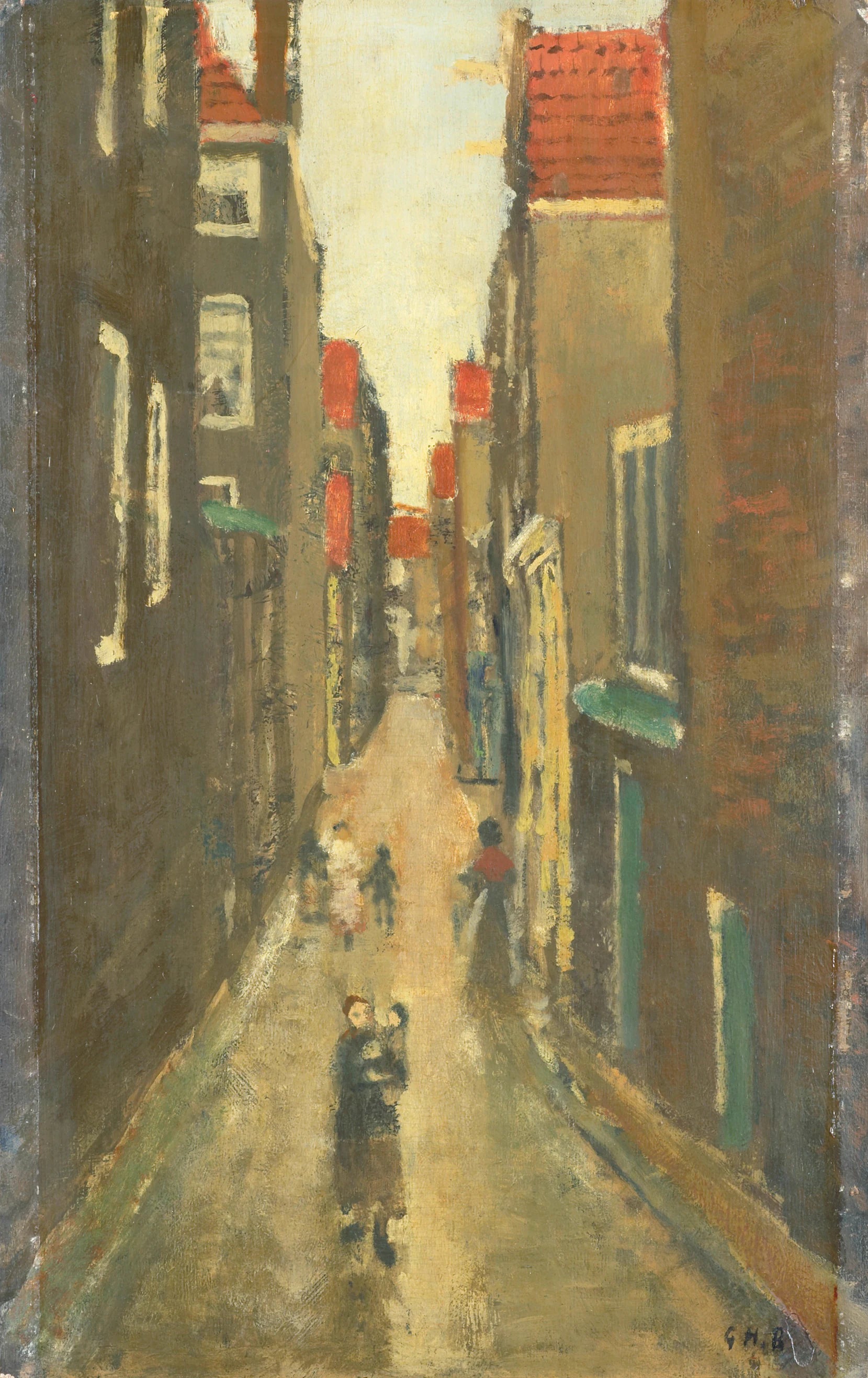Quartier du Jordaan à Amsterdam - George Hendrik Breitner