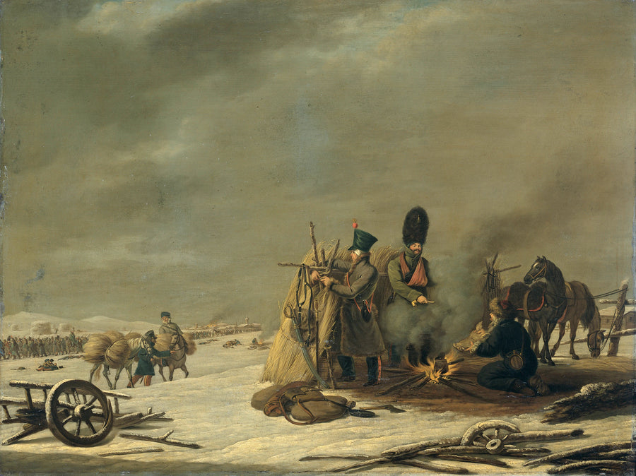 Quartiers de nuit à Molodetschno, 3-4 décembre 1812 : épisode de la retraite de Russie de l'empereur Napoléon - Johannes Hari