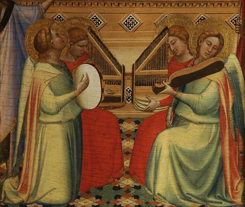 Four Musicians Angels - Bernardo Daddi