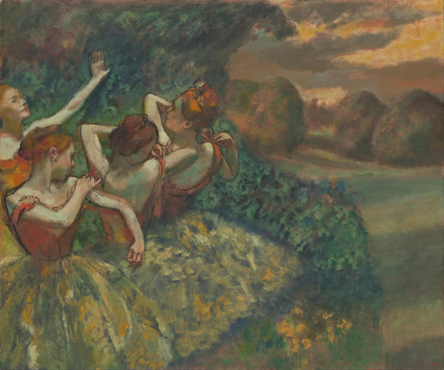 Four Dancers - Edgar Degas