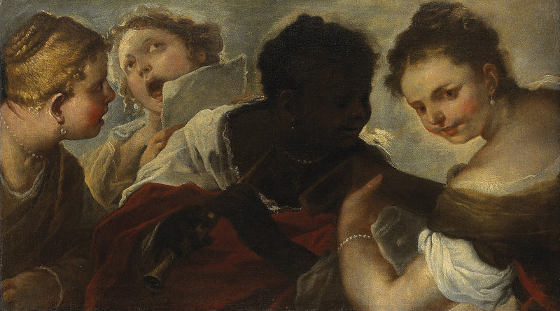 Four Musicians - Luca Giordano