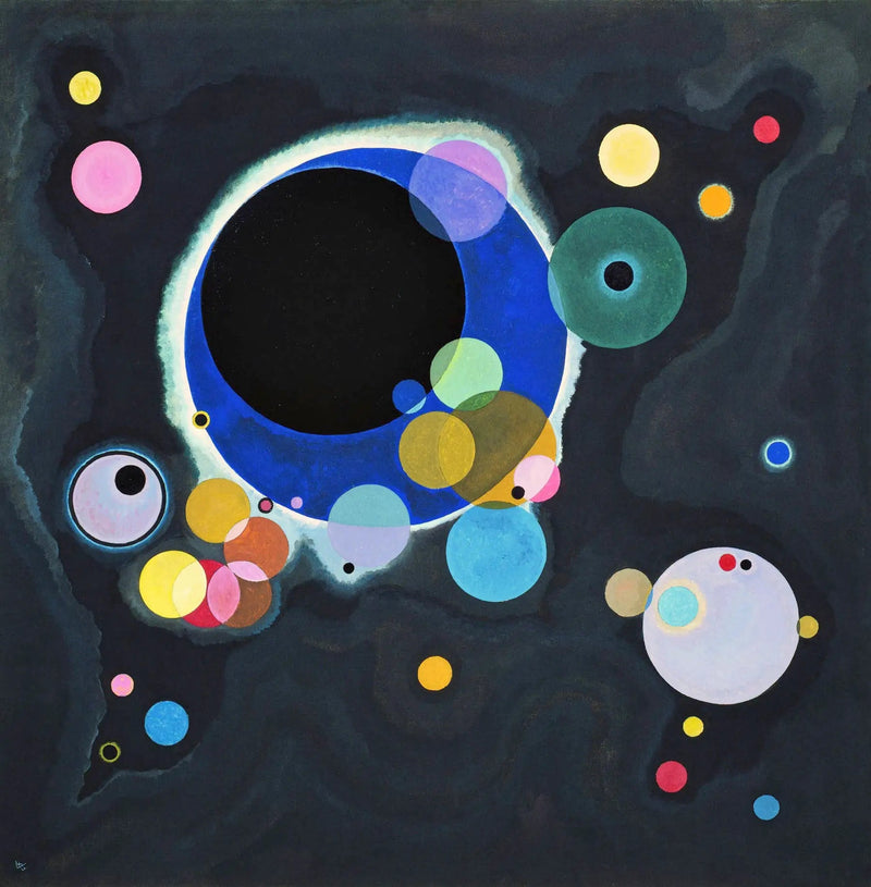 Several Circles - Vassily Kandinsky