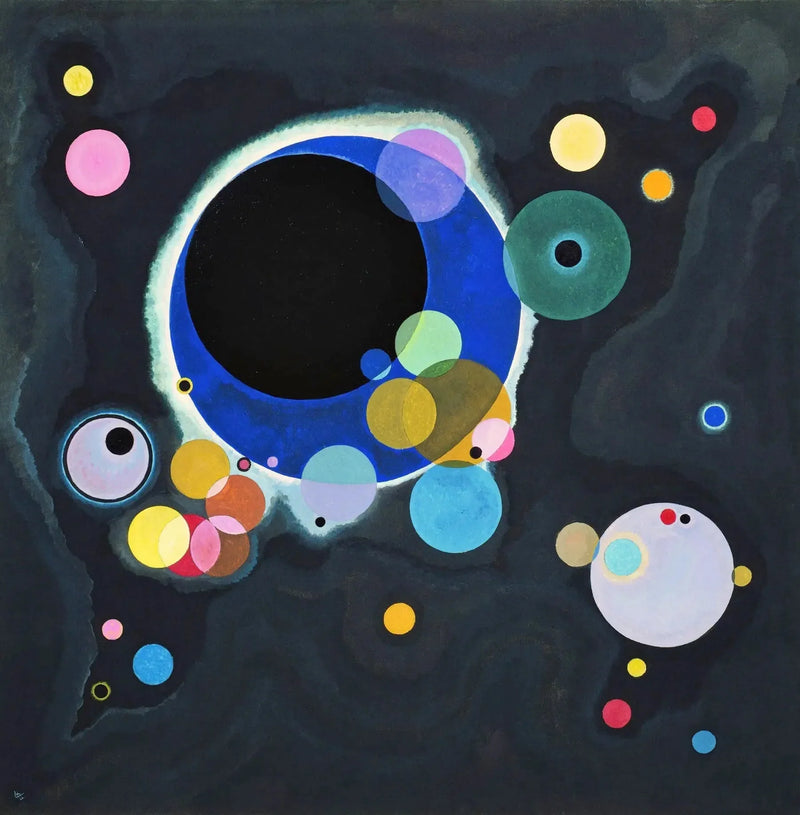 Several Circles - Vassily Kandinsky