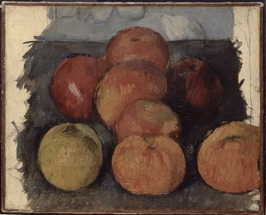 Some Apples - Paul Cézanne