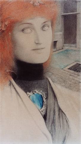 Who Will Deliver Me? - Fernand Khnopff