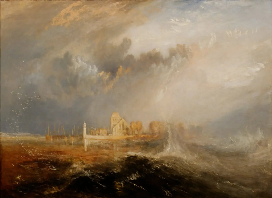 Quillebeuf, mouth of the Seine. - J. M. W. Turner