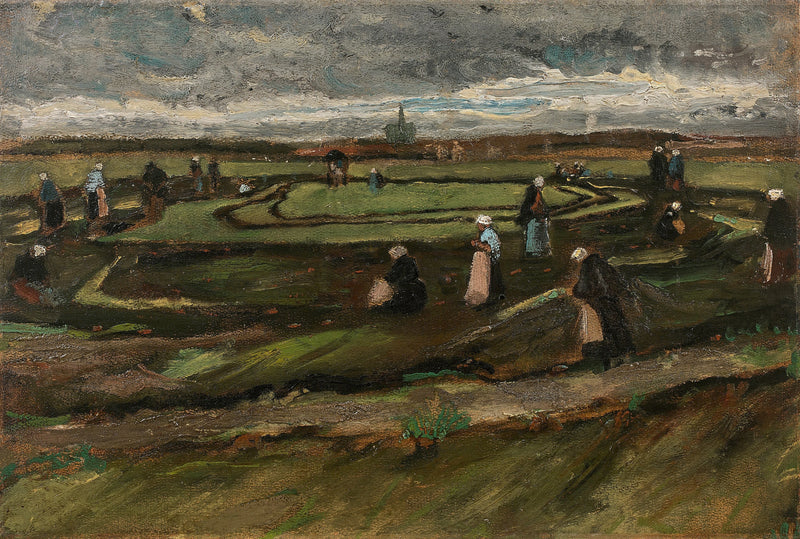 Menders of Nets in the Dunes - Vincent van Gogh