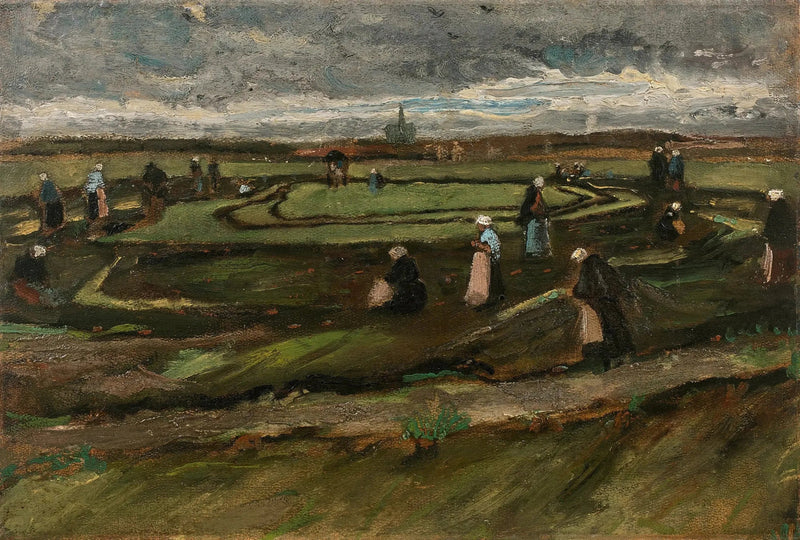 Menders of Nets in the Dunes - Vincent van Gogh