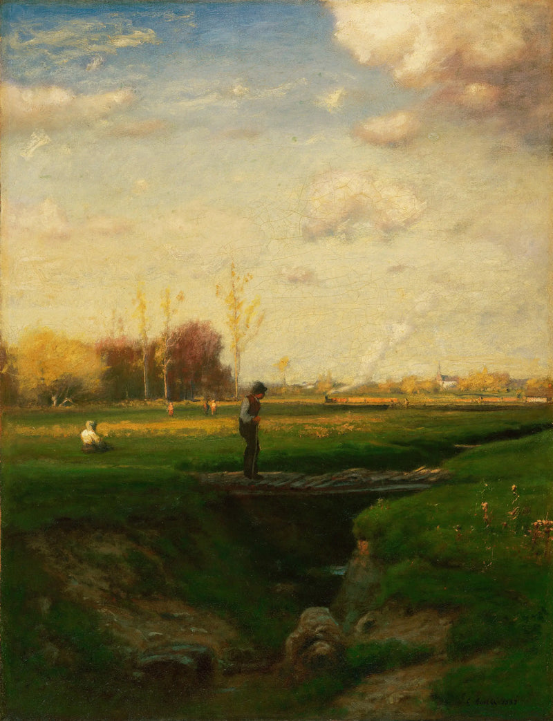 Shortcut, Watchung Station, New Jersey - George Inness