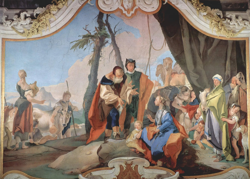 Rachel hiding the idols - Giovanni Battista Tiepolo