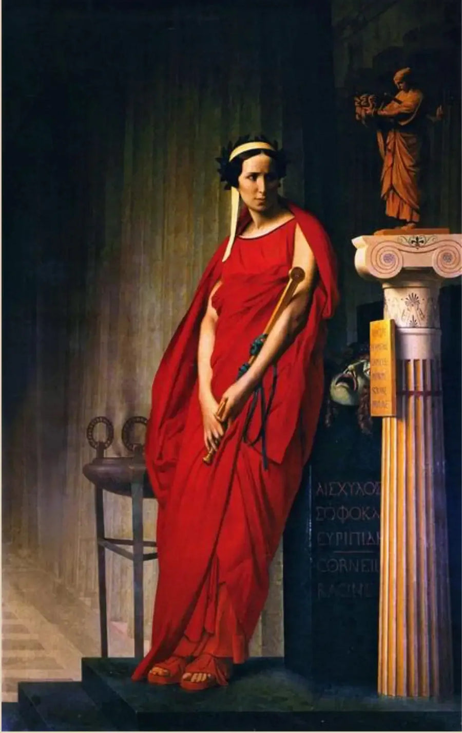 Rachel, "The Tragedy" - Jean-Léon Gérôme