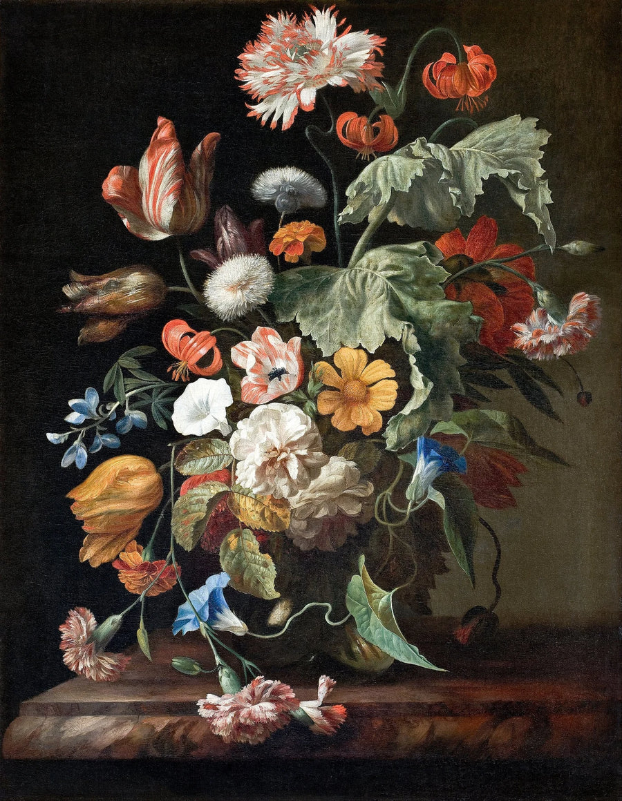Nature morte aux fleurs - Rachel Ruysch