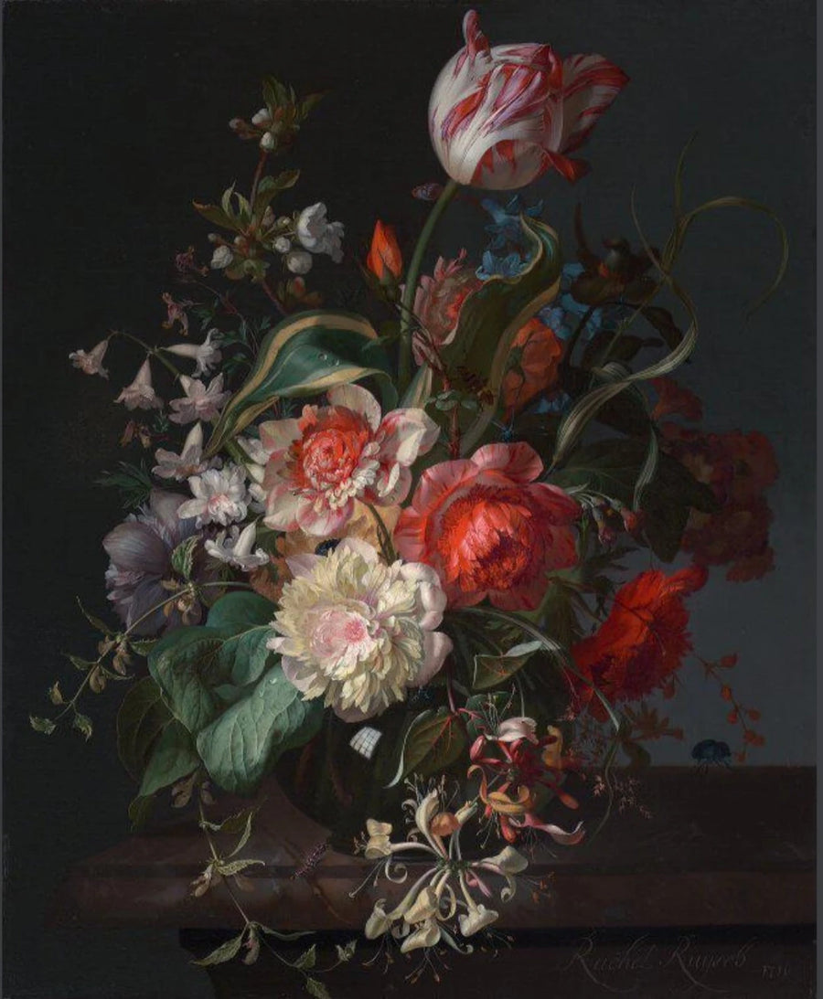 Nature morte florale — National Gallery of Ireland - Rachel Ruysch