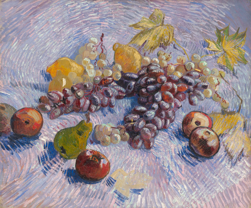 Apples, Pears, Lemon and Grapes - Vincent van Gogh