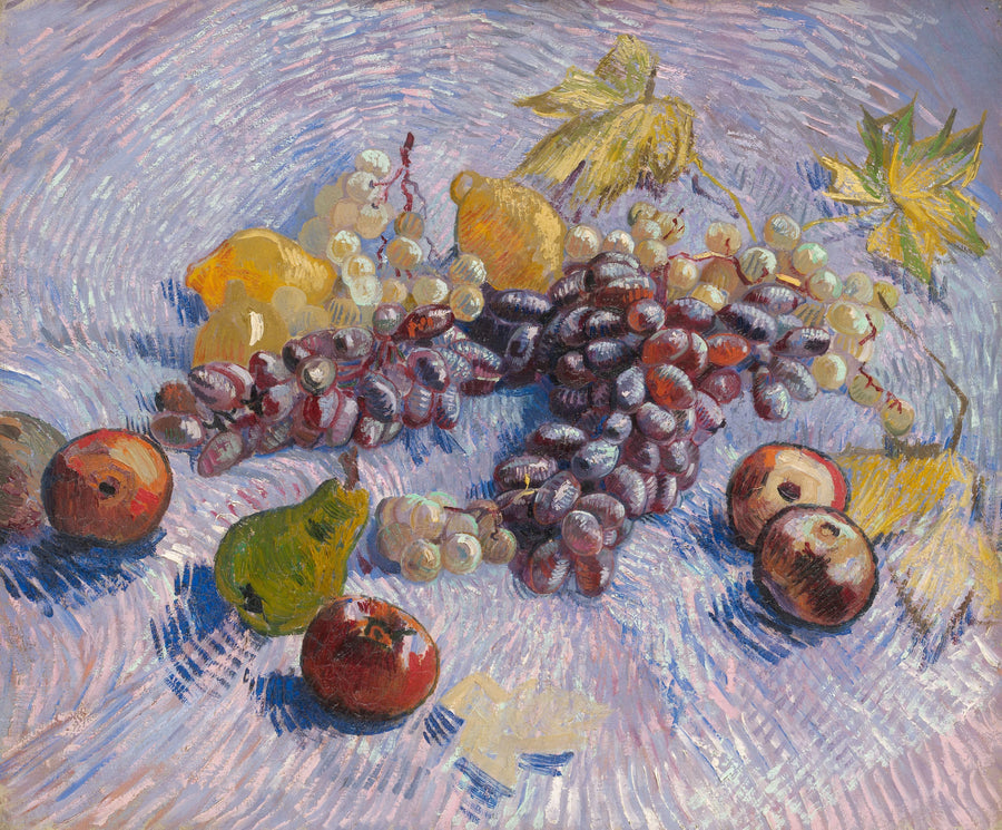 Apples, Pears, Lemon and Grapes - Vincent van Gogh