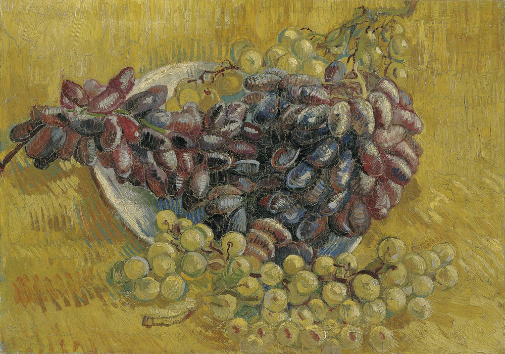 Reproduction du tableau « Raisins - Vincent van Gogh » par Alpha Reproduction en peinture à l’huile