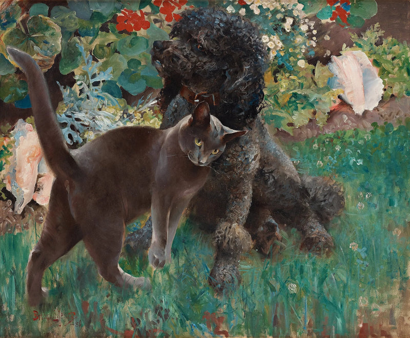 Rapp and Johan - Bruno Liljefors